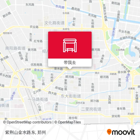 紫荆山金水路东地图