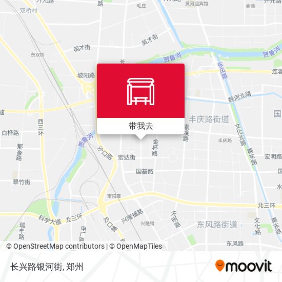 长兴路银河街地图