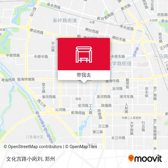文化宫路小岗刘地图