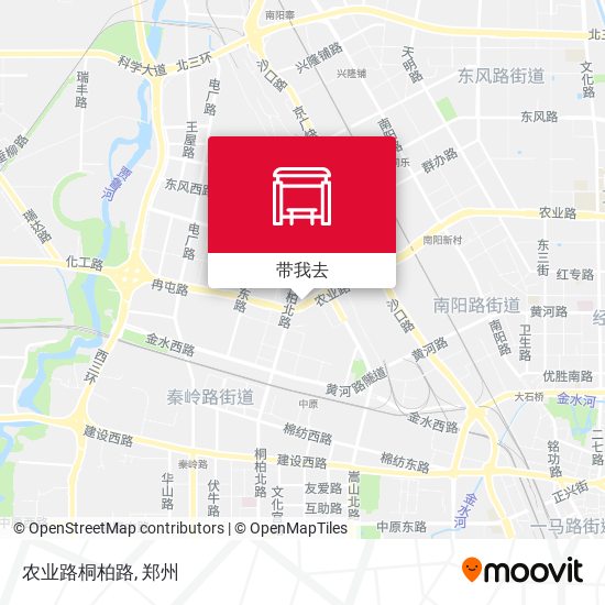 农业路桐柏路地图