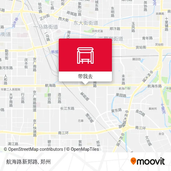 航海路新郑路地图