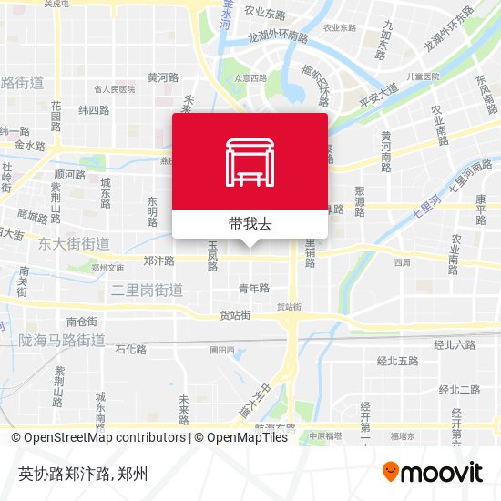 英协路郑汴路地图