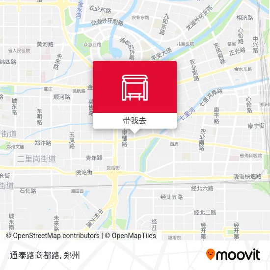通泰路商都路地图