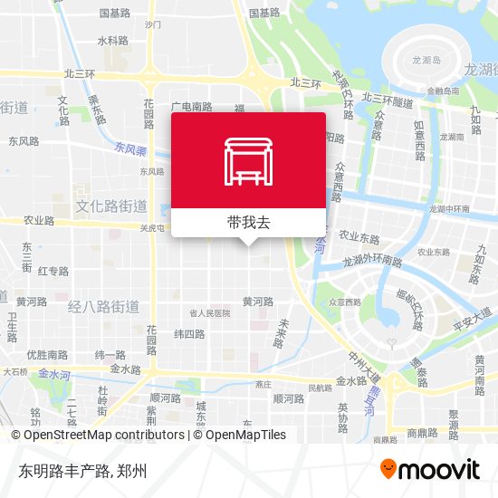 东明路丰产路地图