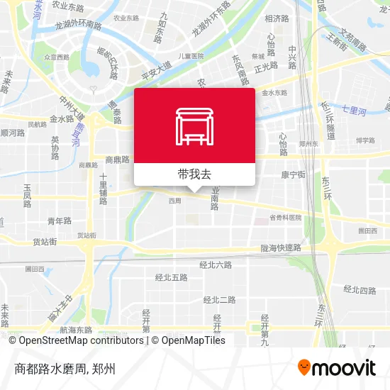 商都路水磨周地图