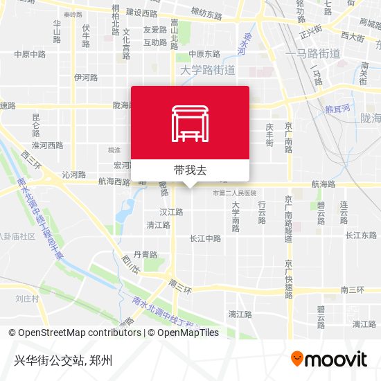 兴华街公交站地图