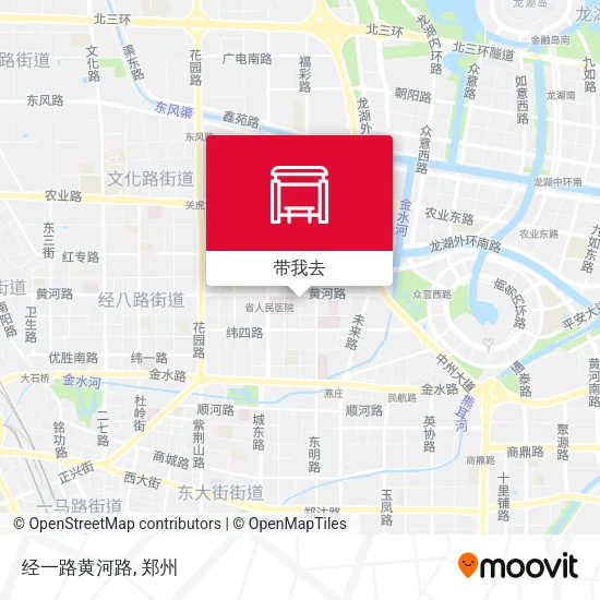经一路黄河路地图