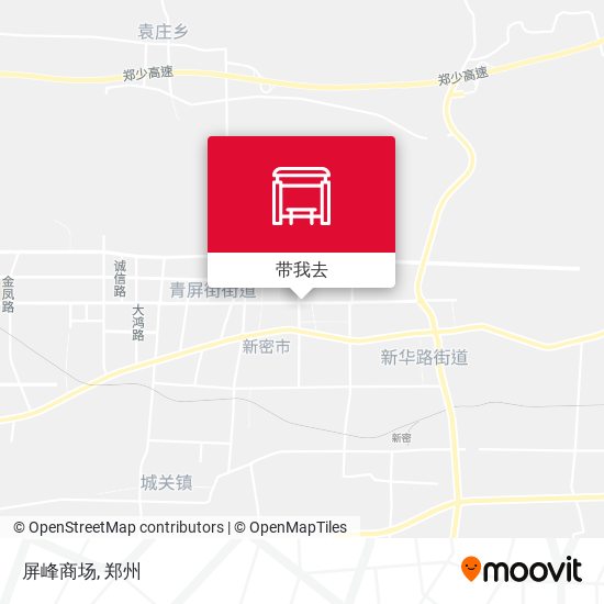 屏峰商场地图