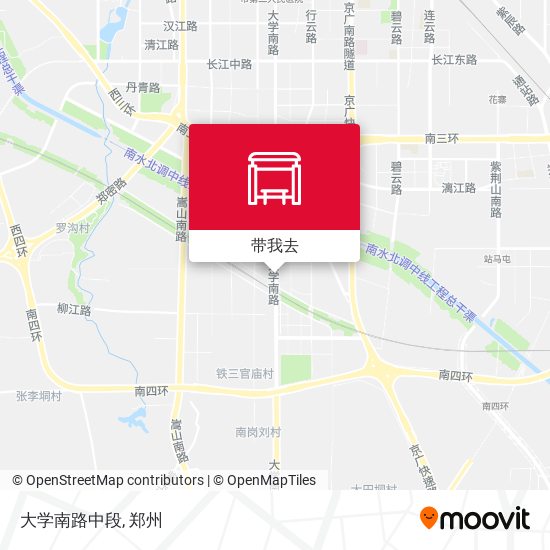 大学南路中段地图