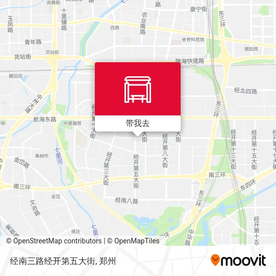 经南三路经开第五大街地图