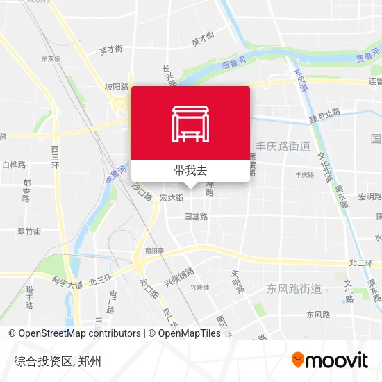 综合投资区地图