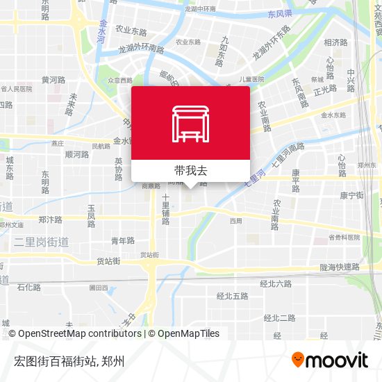 宏图街百福街站地图