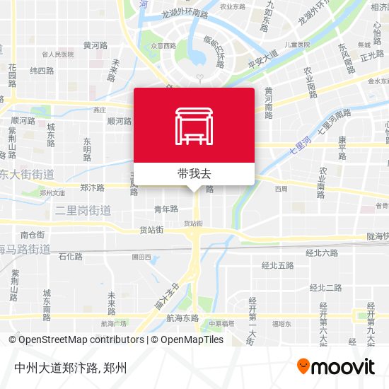 中州大道郑汴路地图