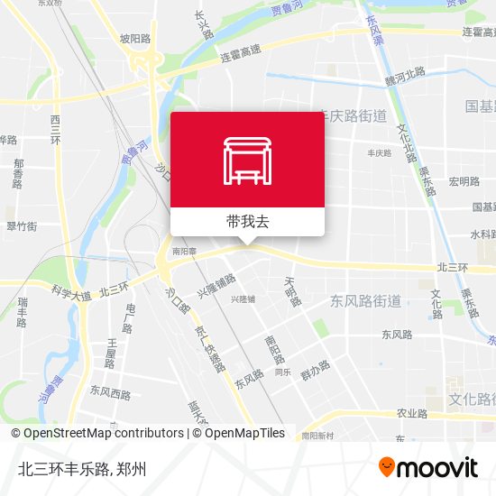 北三环丰乐路地图