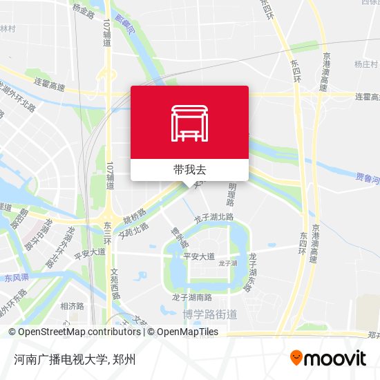 河南广播电视大学地图