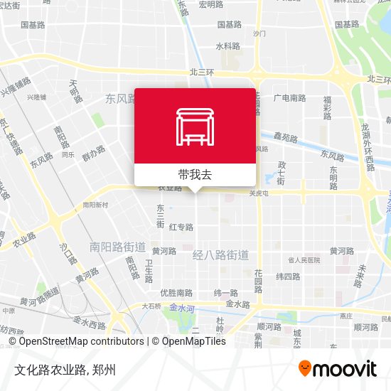 文化路农业路地图
