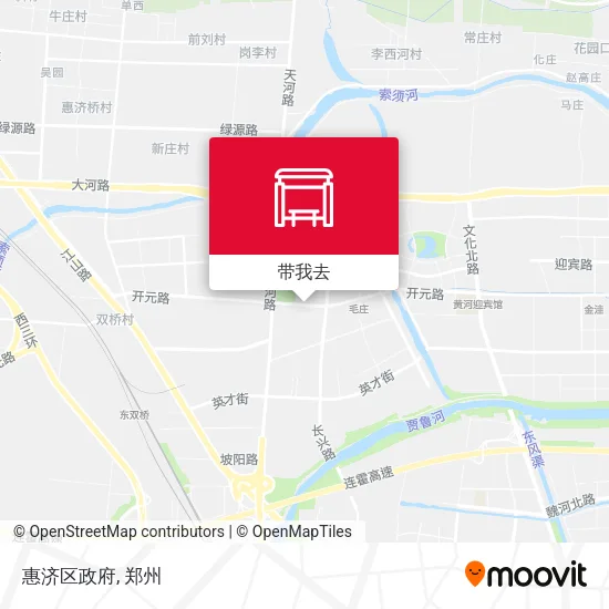惠济区政府地图