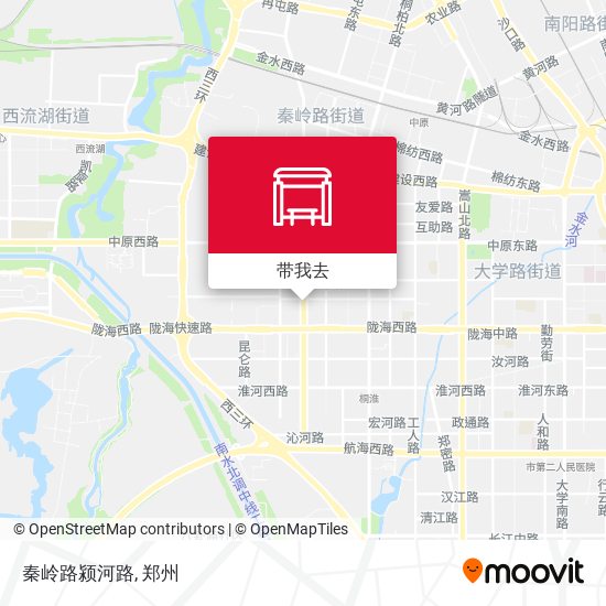 秦岭路颍河路地图