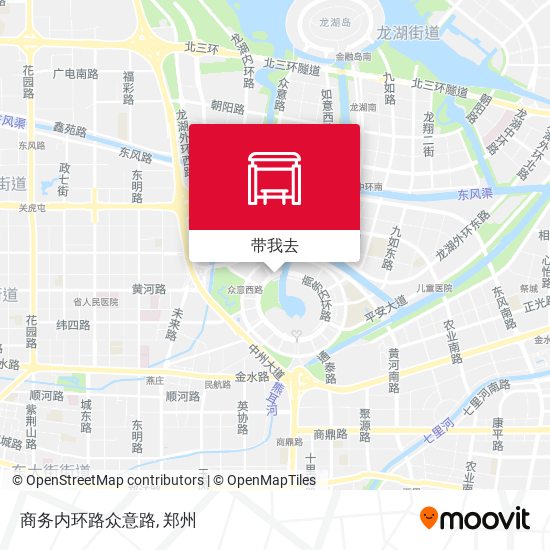 商务内环路众意路地图