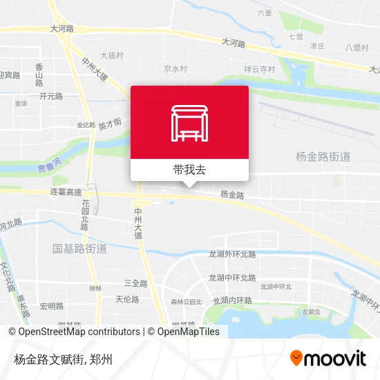 杨金路文赋街地图