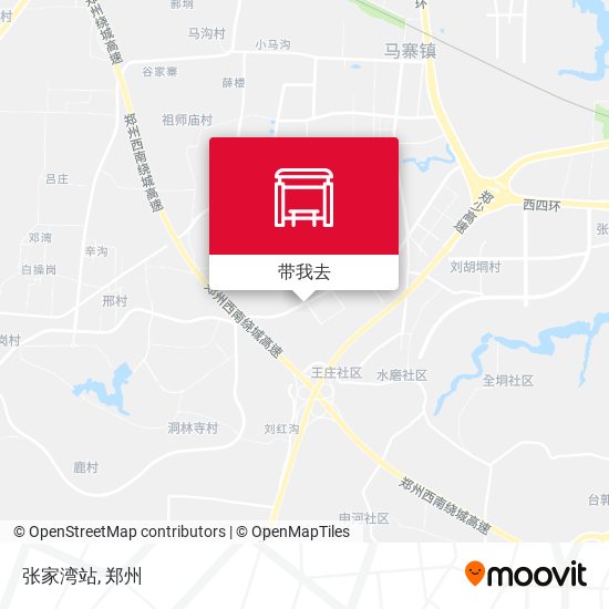 张家湾站地图