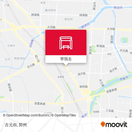 古元街地图