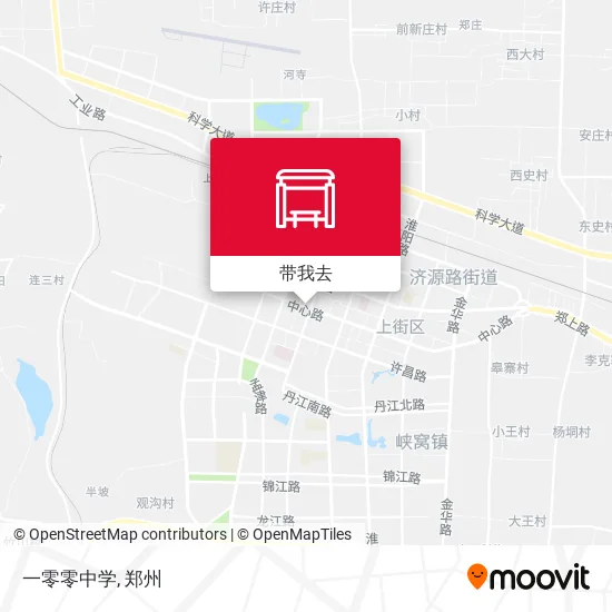 一零零中学地图