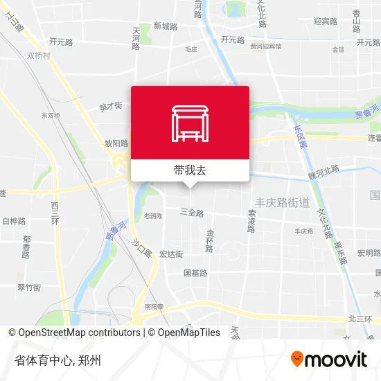 省体育中心地图