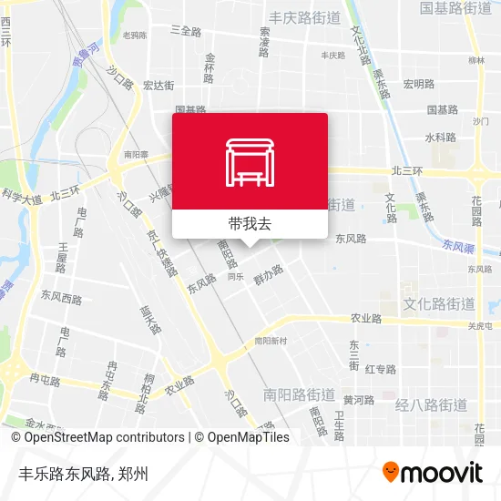 丰乐路东风路地图