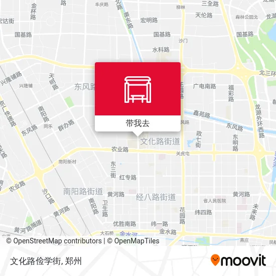 文化路俭学街地图