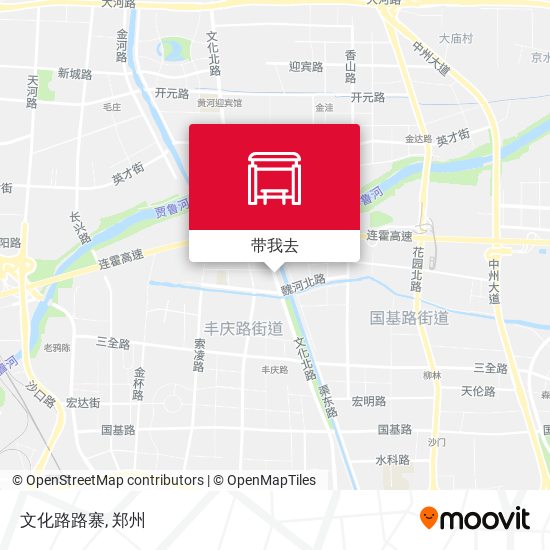 文化路路寨地图