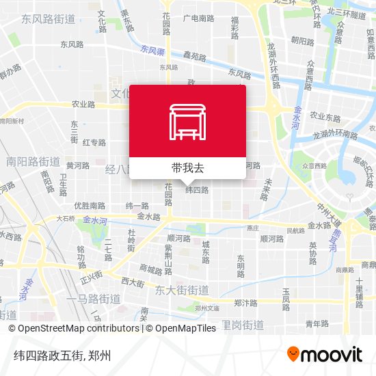 纬四路政五街地图