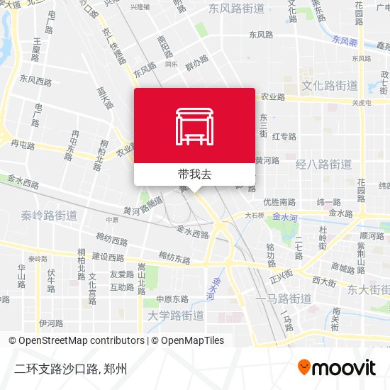 二环支路沙口路地图