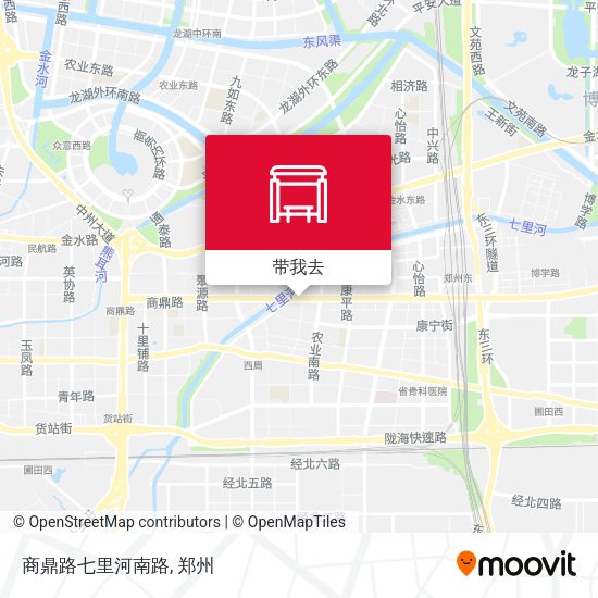 商鼎路七里河南路地图