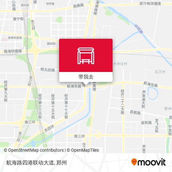 航海路四港联动大道地图
