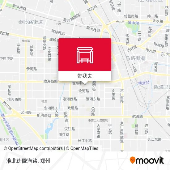 淮北街陇海路地图