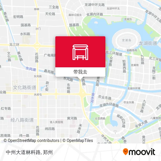 中州大道林科路地图