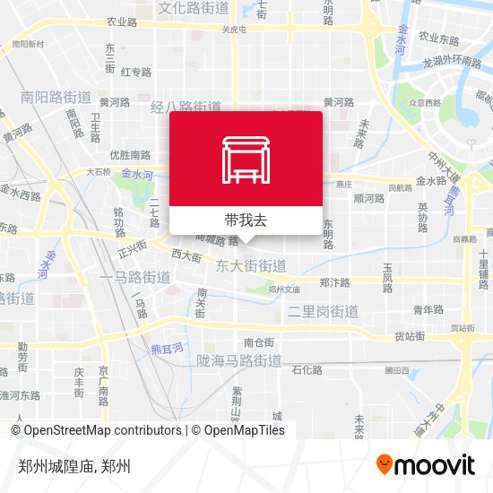 郑州城隍庙地图