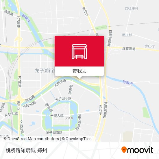 姚桥路知启街地图