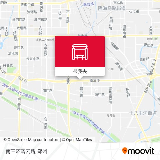 南三环碧云路地图