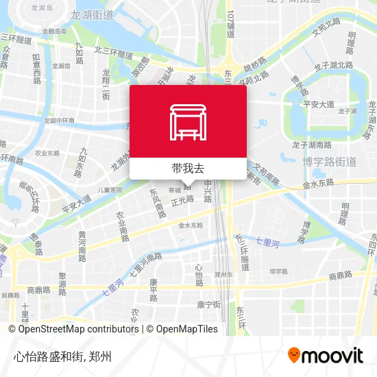 心怡路盛和街地图