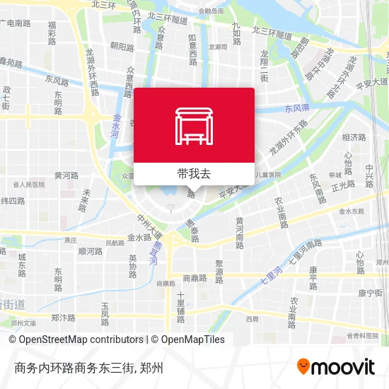 商务内环路商务东三街地图