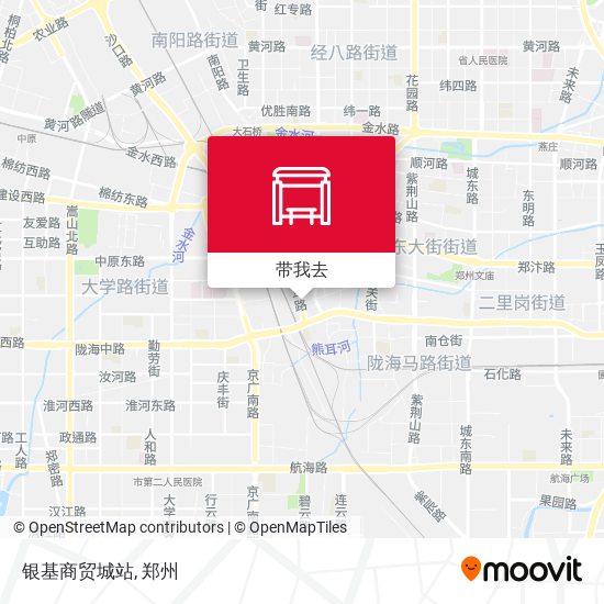 银基商贸城站地图