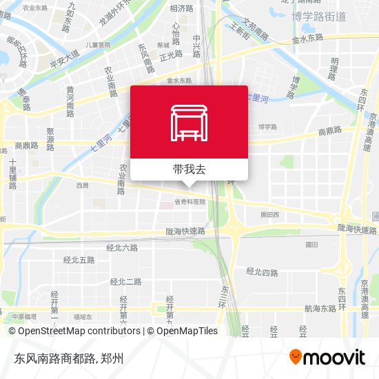 东风南路商都路地图