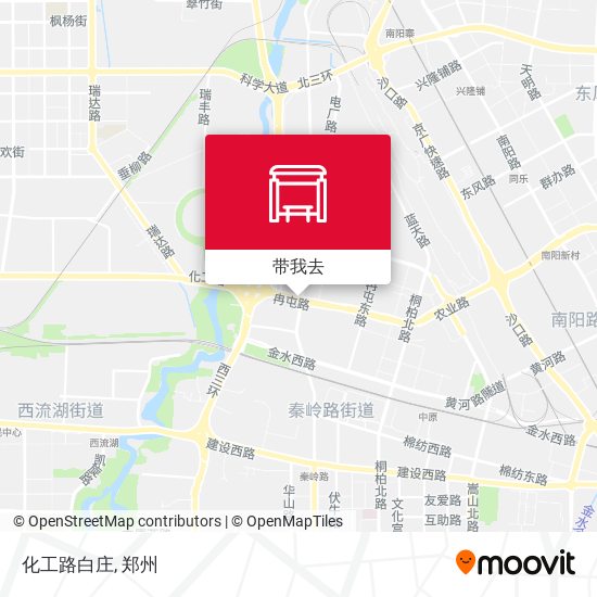 化工路白庄地图
