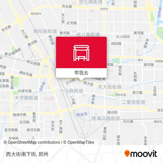 西大街南下街地图