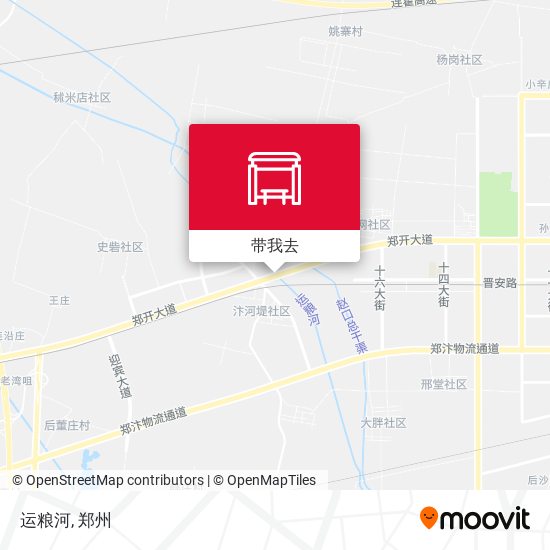 运粮河地图