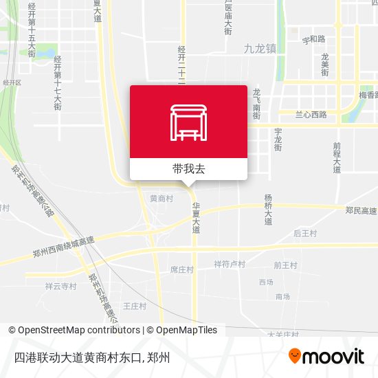 四港联动大道黄商村东口地图