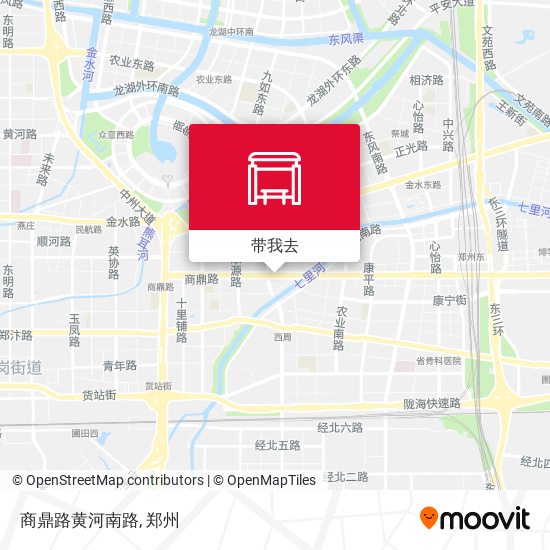 商鼎路黄河南路地图