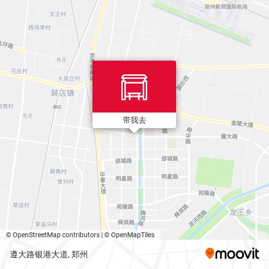 遵大路银港大道地图